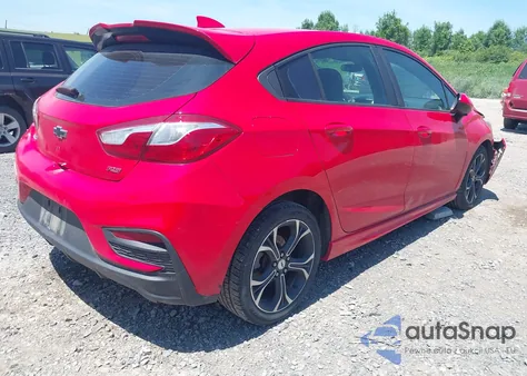 2019 Chevrolet Cruze Lt из США, поврежденный, VIN 3G1BE6SM4KS534801